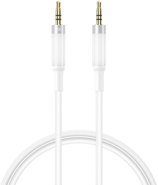 Cavo Audio 3.5mm - 3.5mm XO Design NB-R279C, 1m, Bianco