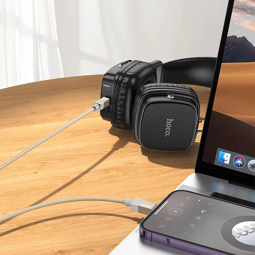 Cavo Audio Lightning - 3.5mm HOCO UPA32A, 1m, Dorato