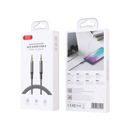 Cavo Audio 3.5mm - 3.5mm XO Design NB-R279C, 1m, Nero