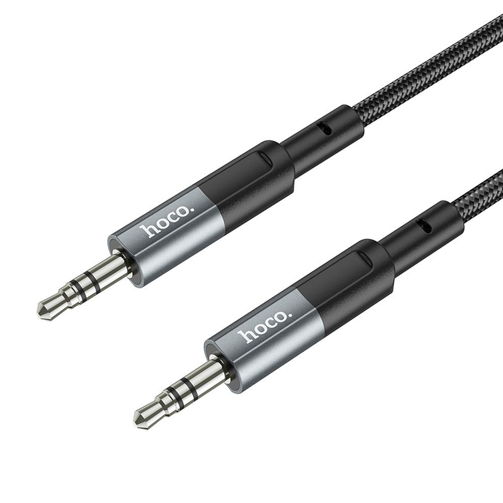 Cavo Audio 3.5mm - 3.5mm HOCO UPA23, 1m, Grigio