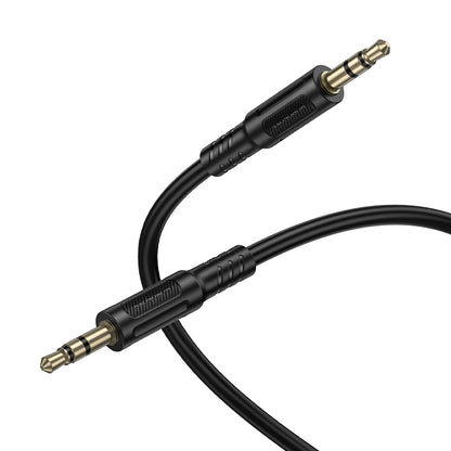 Audio Cable 3.5mm - 3.5mm Borofone BL25 Nice, 1m, Black