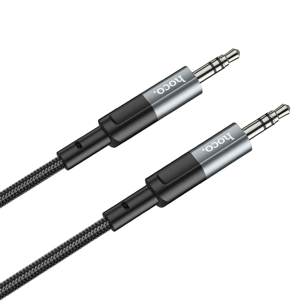 Cavo Audio 3.5mm - 3.5mm HOCO UPA23, 1m, Grigio