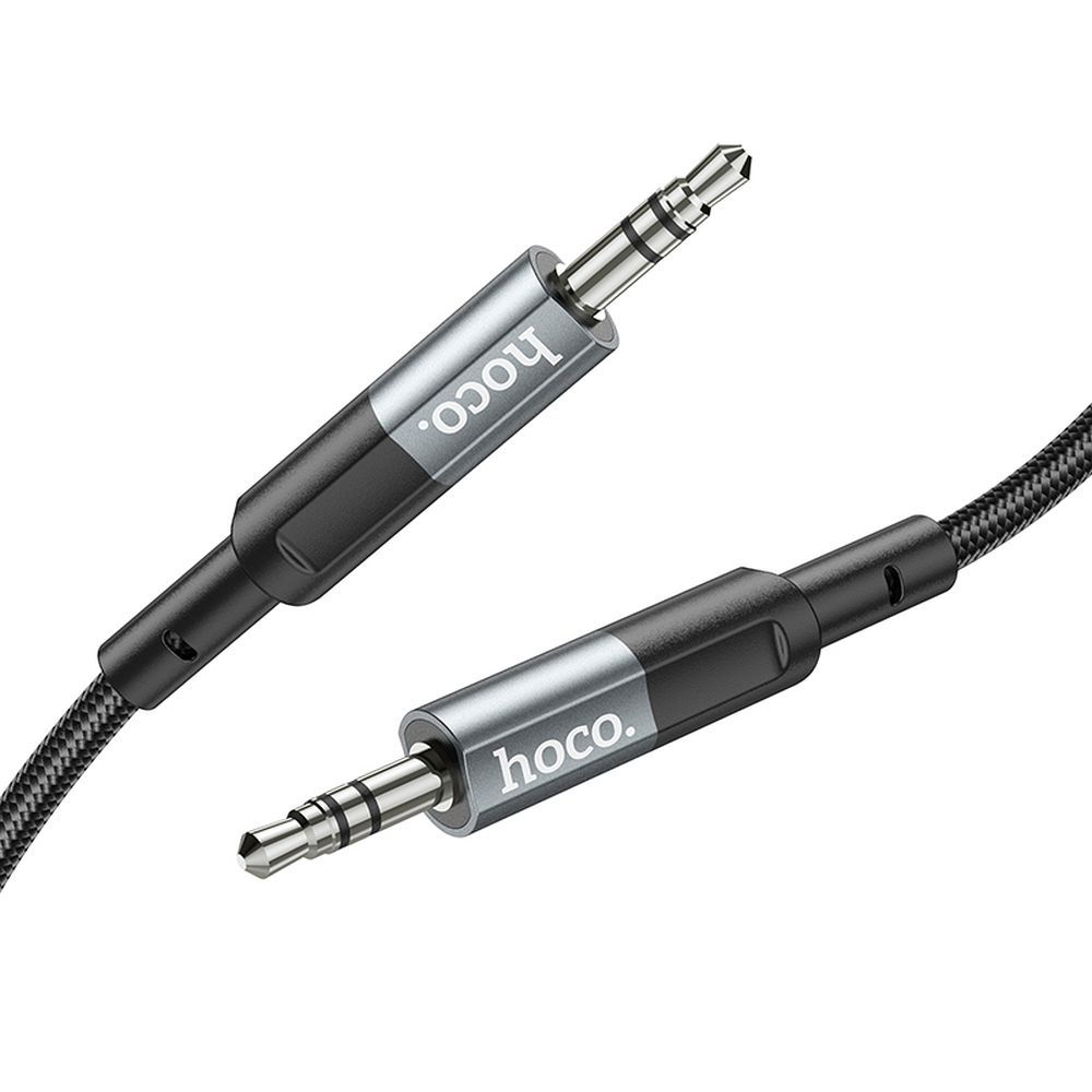 Cavo Audio 3.5mm - 3.5mm HOCO UPA23, 1m, Grigio