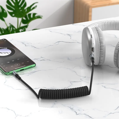 Cavo Audio 3.5mm - 3.5mm HOCO UPA33, 1.5m, Nero