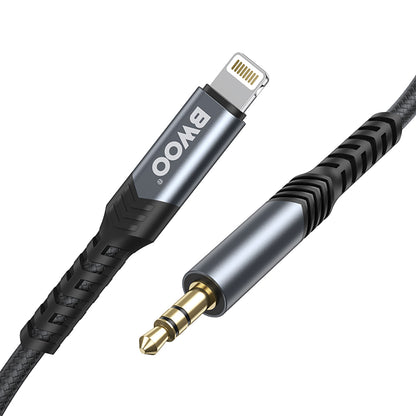 Cavo audio Lightning - 3,5 mm BWOO BO-AUX068, 1,2 m, nero 