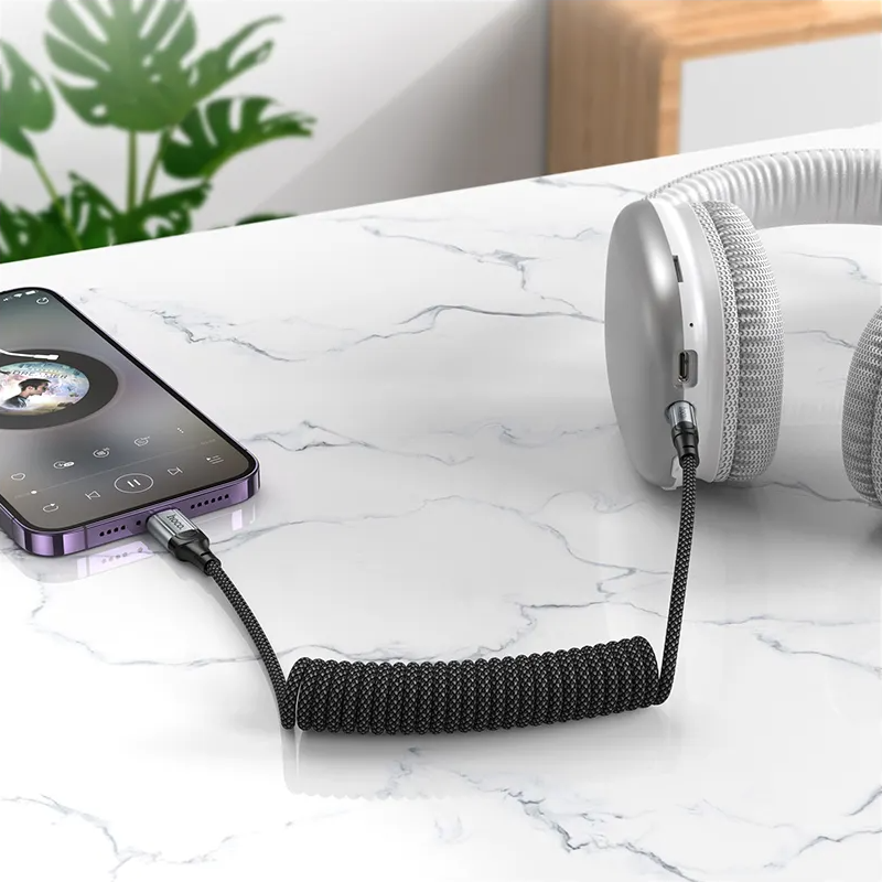 Cavo Audio Lightning - 3.5mm HOCO UPA33A, 1.5m, Nero