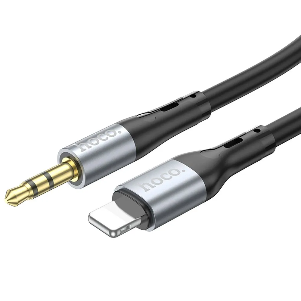 Cavo Audio Lightning - 3.5mm HOCO UPA22, 1m, Nero