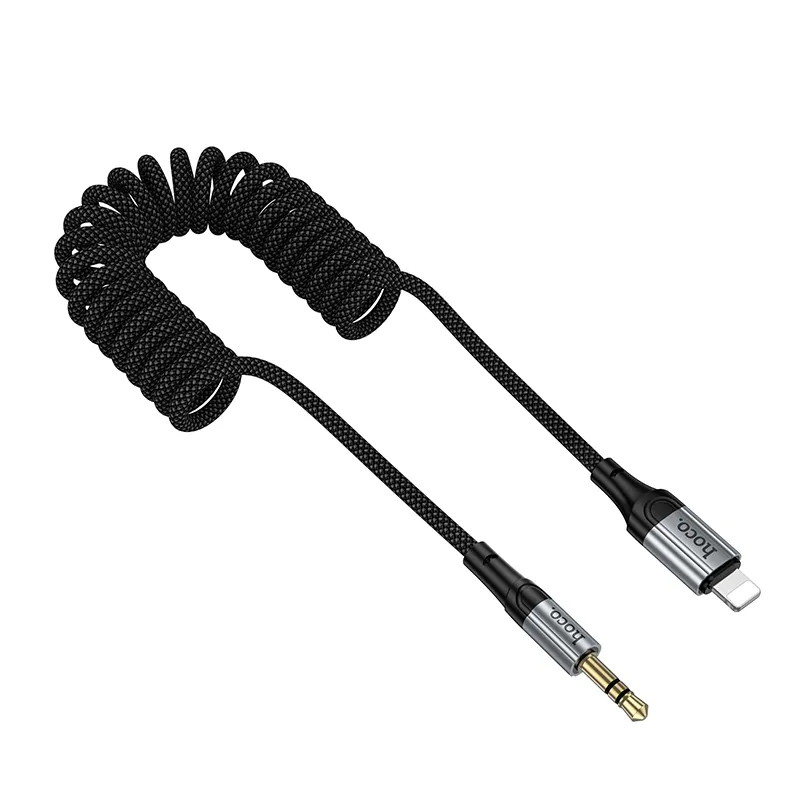 Cavo Audio Lightning - 3.5mm HOCO UPA33A, 1.5m, Nero