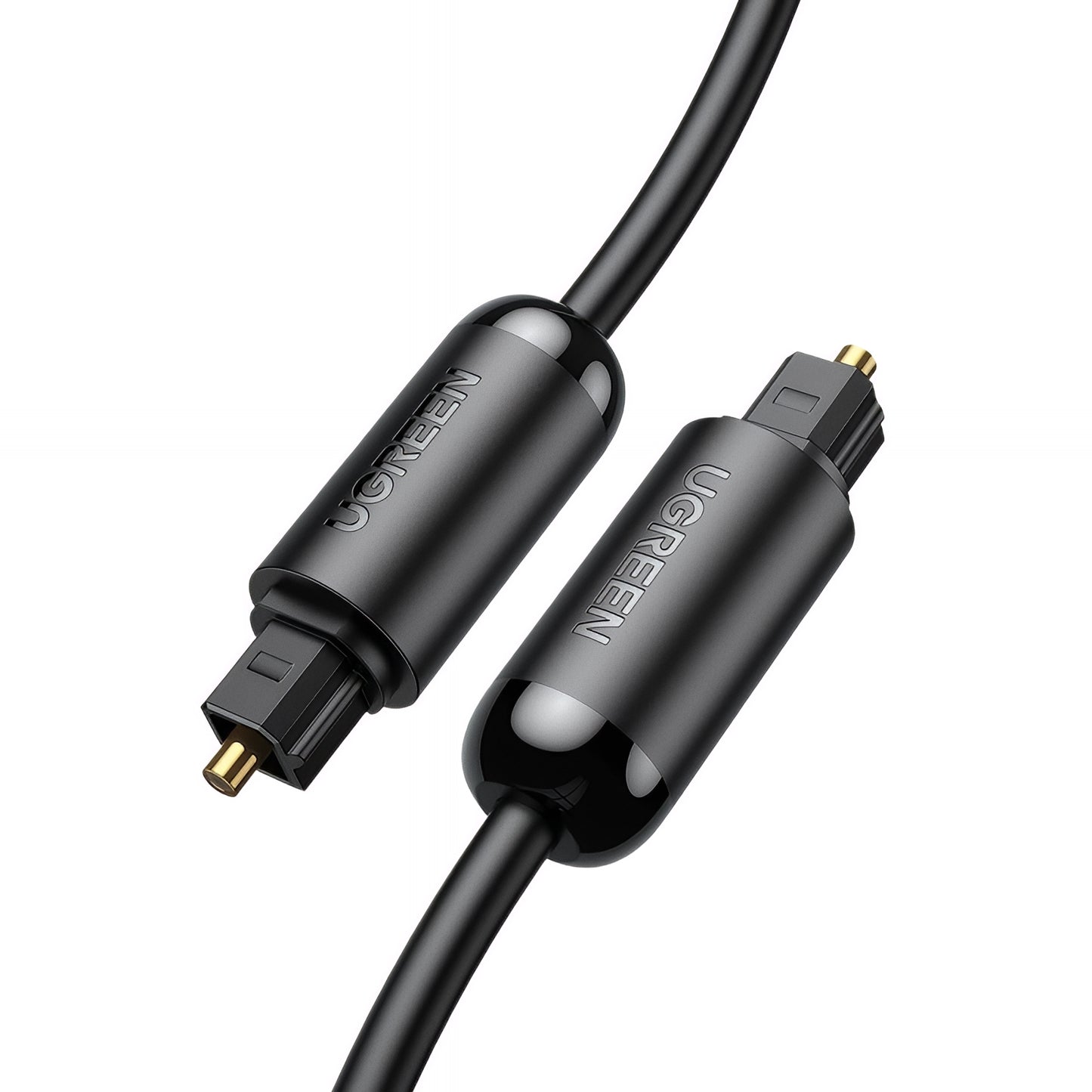 Cavo Audio Ottico UGREEN AV122, Toslink / SPDIF, 1.5m, Nero