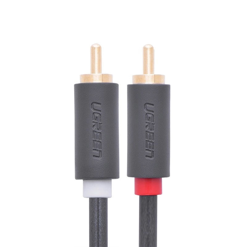 Cavo Audio UGREEN AV104, 2 x RCA - 2 x RCA, 2m, Nero