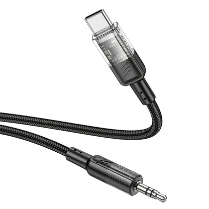 Cavo Audio USB-C - 3.5mm HOCO UPA27, 1.2m, Nero