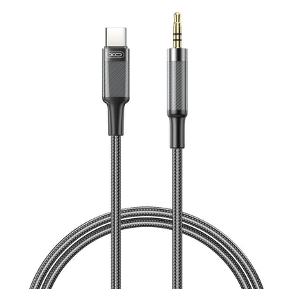 Cavo Audio USB-C - 3.5mm XO Design NB-R279B, 1m, Nero