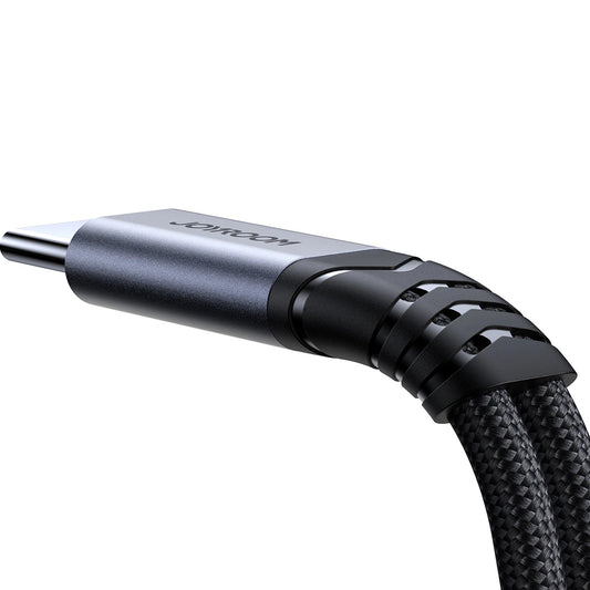 Cavo Audio USB-C - 3.5mm / USB-C Joyroom SY-C02, 0.14m, Nero