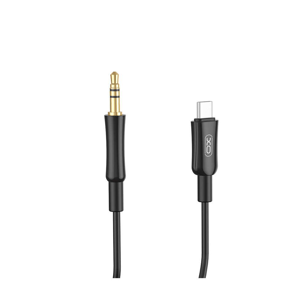 Cavo audio USB-C - 3,5 mm XO Design NB-R255B, 1 m, nero 