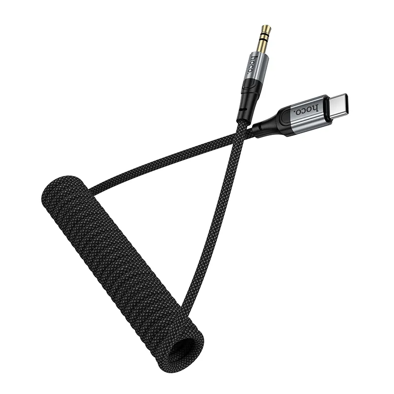 Cavo Audio USB-C - 3.5mm HOCO UPA33B, 1.5m, Nero