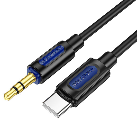 Cavo audio USB-C - 3,5 mm BL20, 1 m, nero 