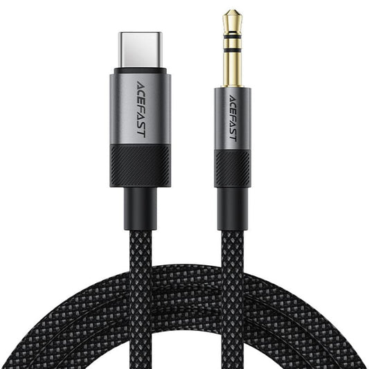Cavo Audio USB-C - 3.5mm Acefast J11, 1m, Nero