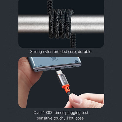 Cavo Audio USB-C - 3.5mm McDodo CA-0820 Castle, 1.2m, Nero