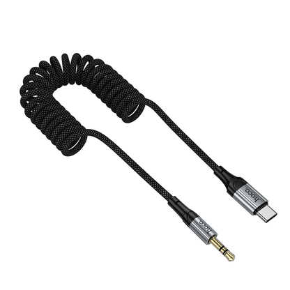 Cavo Audio USB-C - 3.5mm HOCO UPA33B, 1.5m, Nero