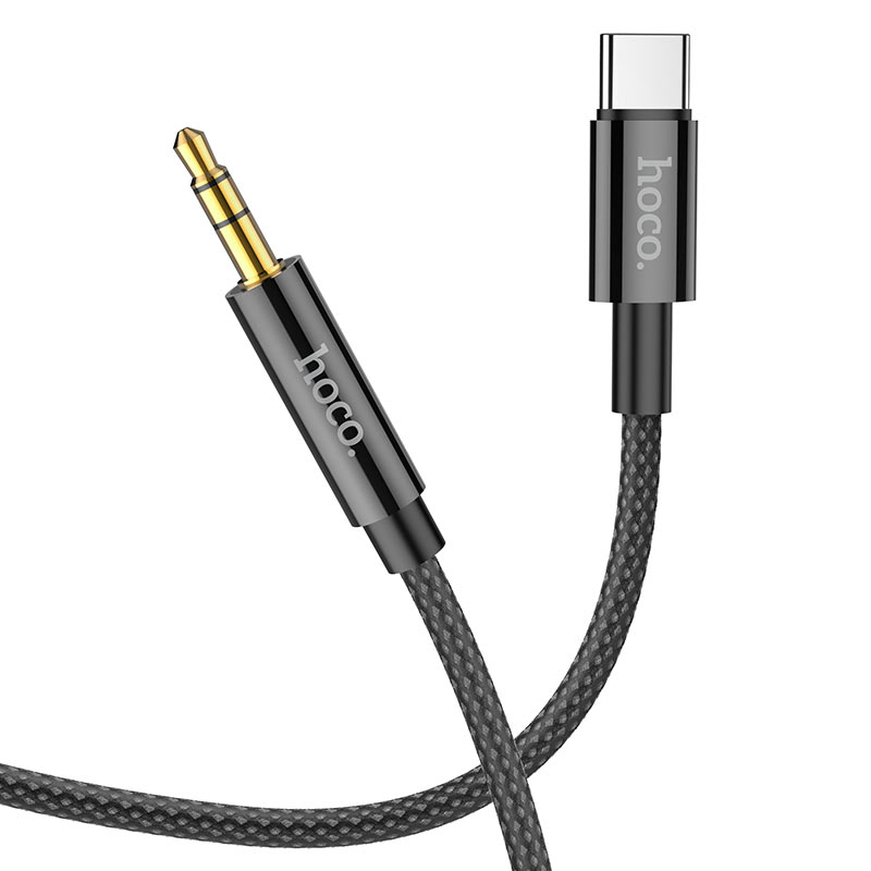 Cavo Audio USB-C - 3.5mm HOCO UPA19, 1m, Nero