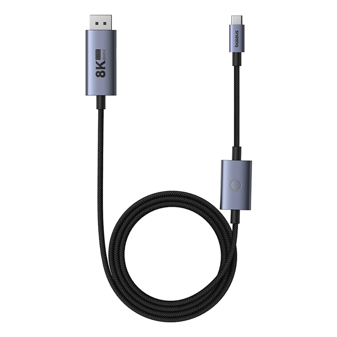 Cavo audio e video USB-C - DisplayPort Baseus, 8K, 1,5 m, 1,5 m, nero B006337070D111-02