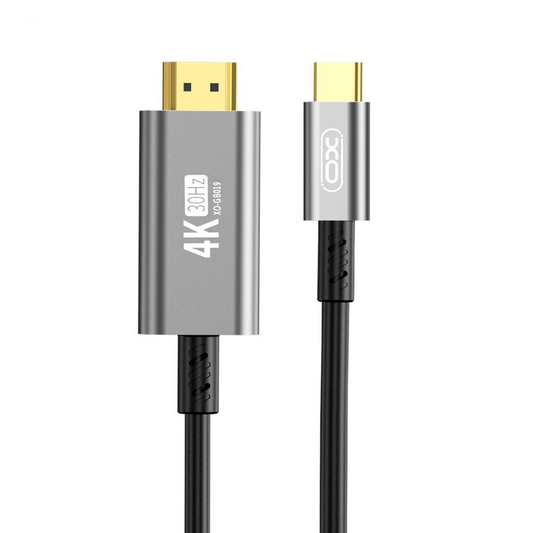 Cavo Audio e Video USB-C - HDMI XO Design GB019, 1.8m, Nero