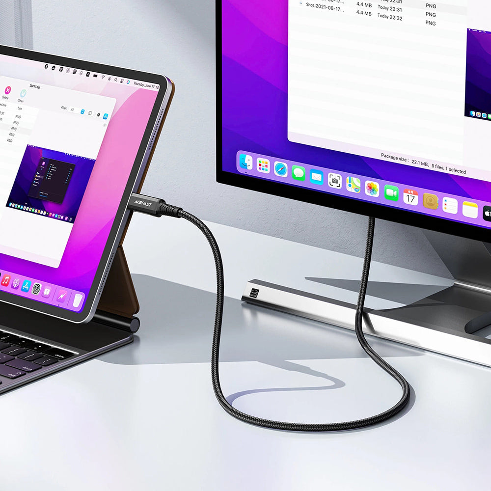 Cavo Audio e Video USB-C - HDMI Acefast C1-10, 1.8m, Nero