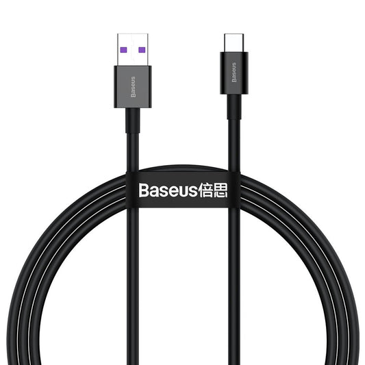 Baseus Superior Cavo dati e ricarica da USB-A a USB-C, 66W, 2m, nero CATYS-A01