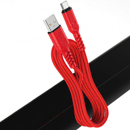 Cavo Dati e Ricarica USB-A - USB-C HOCO X59 Victory, 18W, 1m, Rosso