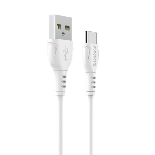 Cavo dati e ricarica USB-A - USB-C Borofone BX51 Triumph MP, 18W, 1m, bianco