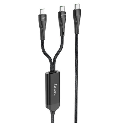 Cavo dati e ricarica USB-C - USB-C HOCO U102 Super, 100W, 1,2 m, nero