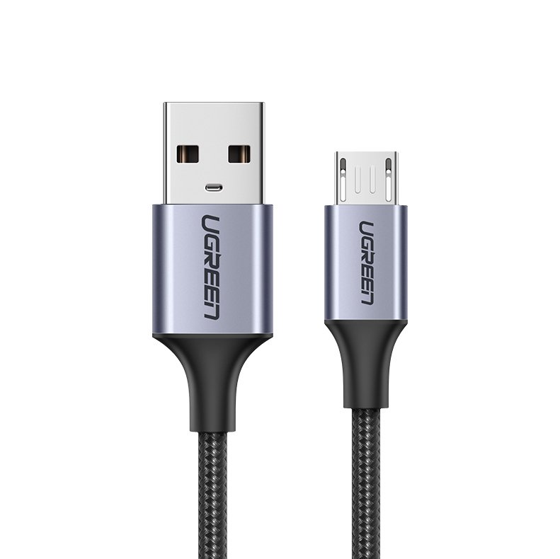 Cavo Dati e Ricarica USB-A - microUSB UGREEN US290, 18W, 1.5m, Nero