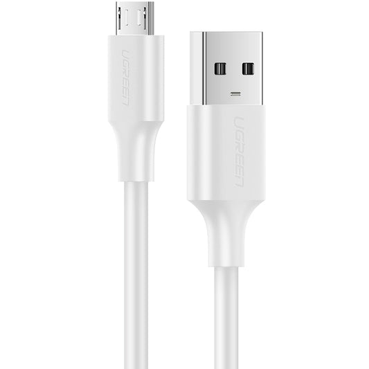 Cavo Dati e Ricarica USB-A - microUSB UGREEN US289, 18W, 1,5m, Bianco