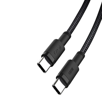 Cavo dati e ricarica USB-C - USB-C XO Design USB-C NB-Q199, 100W, 1,5 m, nero 