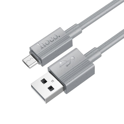 Cavo Dati e Ricarica USB-A - microUSB HOCO X107, 18W, 1m, Grigio