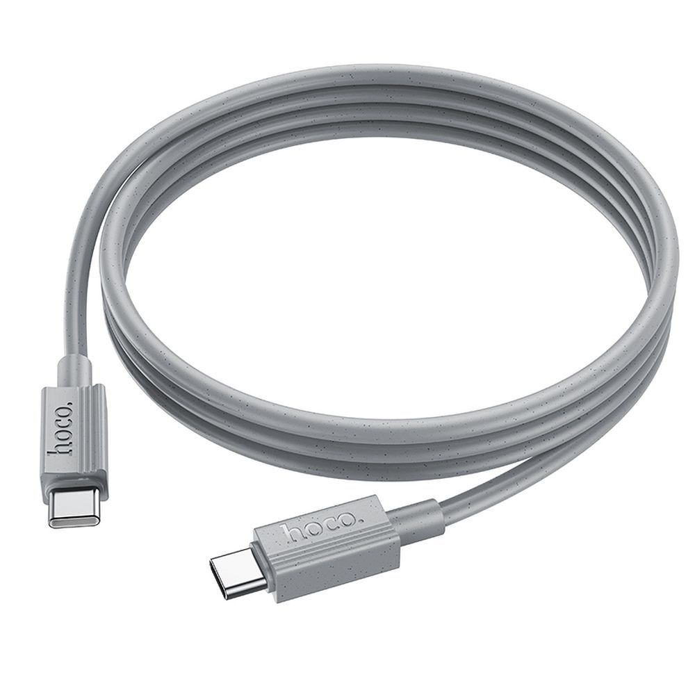 Cavo Dati e Ricarica USB-C - USB-C HOCO X107, 60W, 1m, Grigio
