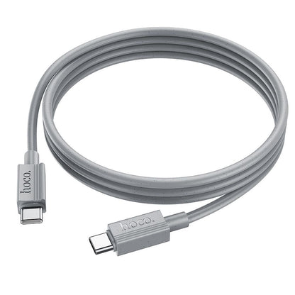 Cavo Dati e Ricarica USB-C - USB-C HOCO X107, 60W, 1m, Grigio