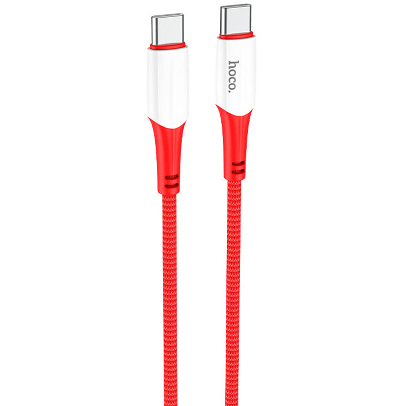 Cavo dati e ricarica USB-C - USB-C HOCO X70, 60W, 1m, rosso 