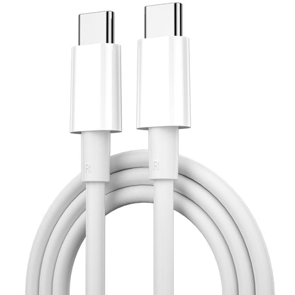 Cavo dati e ricarica USB-C - USB-C WiWu C008, 100W, 1,2 m, bianco 