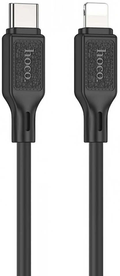 Cavo dati e ricarica USB-C - Lightning HOCO X90, 20W, 1m, nero 