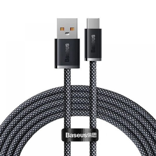 Cavo Dati e Ricarica USB-A - USB-C Baseus Dynamic Series, 100W, 2m, Grigio CALD000716