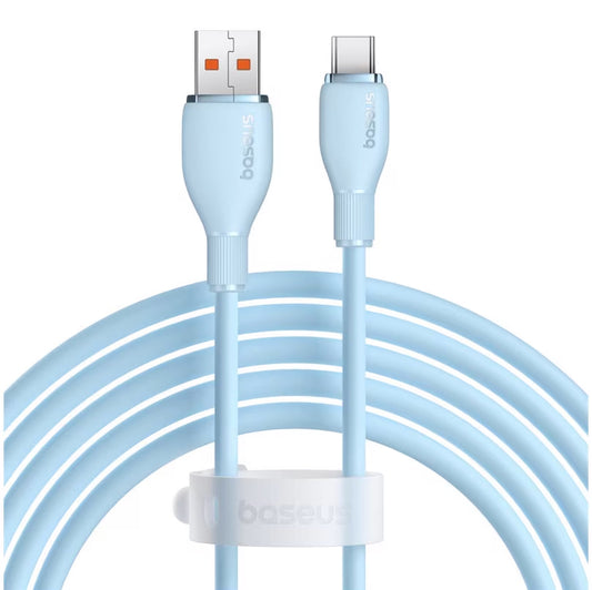 Cavo Dati e Ricarica USB-A - USB-C Baseus Pudding, 100W, 2m, Blu P10355703311-01