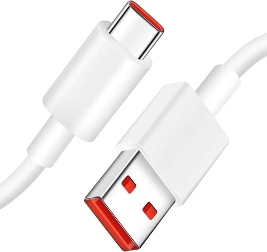 USB-A to USB-C Xiaomi Data and Charging Cable, 60W, 1m, White 4501000021PG