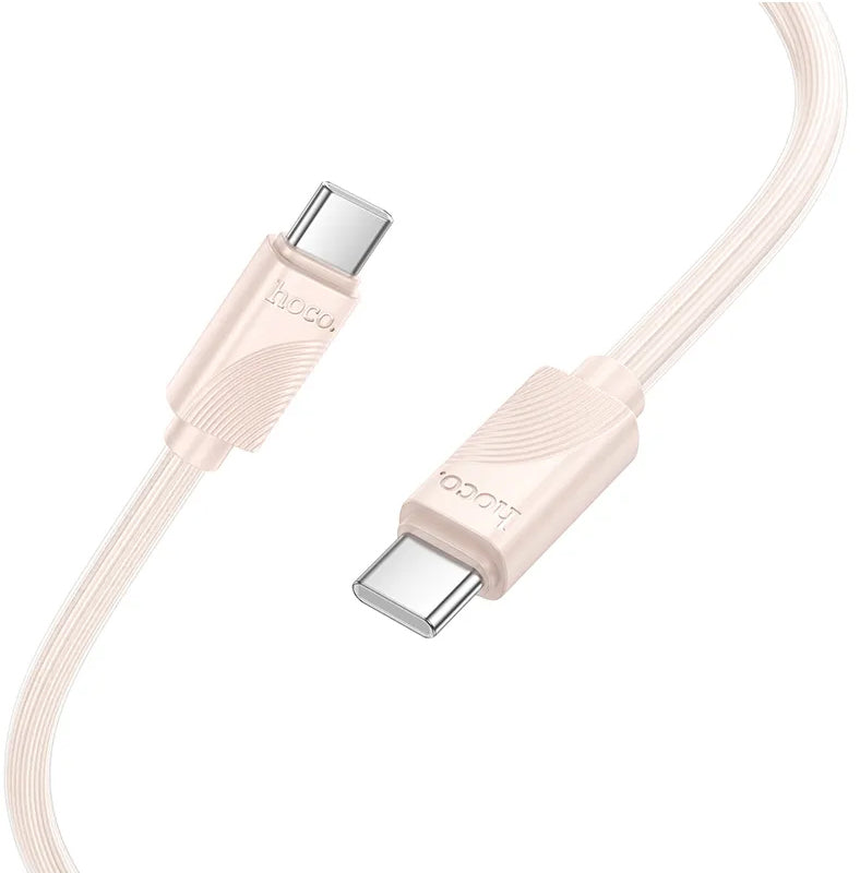Cavo Dati e Ricarica USB-C - USB-C HOCO X114, 60W, 1m, Rosa