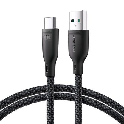 Cavo Dati e Ricarica USB-A - USB-C Joyroom Multi-Color S-A34, 100W, 1m, Nero
