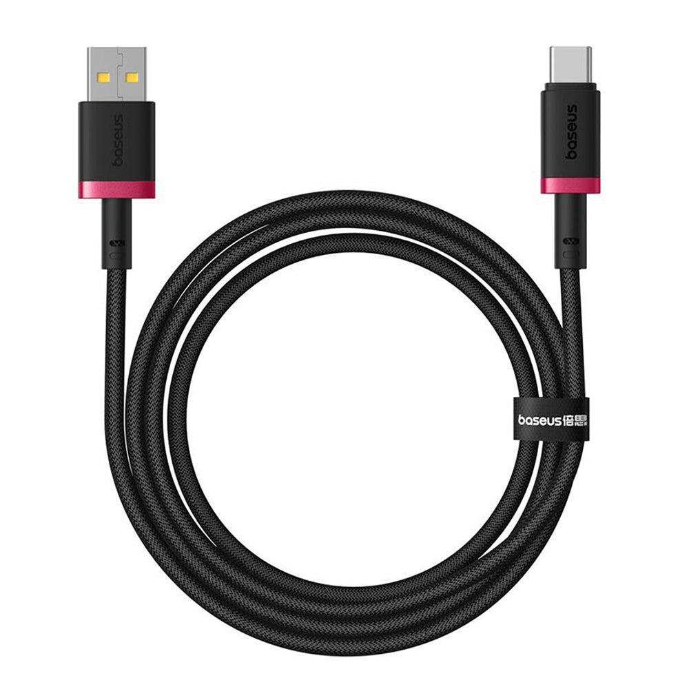 Cavo Dati e Ricarica USB-A - USB-C Baseus Dura Series, 60W, 2m, Rosso P10377802U01-03