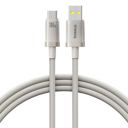 Cavo Dati e Ricarica USB-A - USB-C Baseus Titanium, 100W, 2m, Argento P10378102G21-02