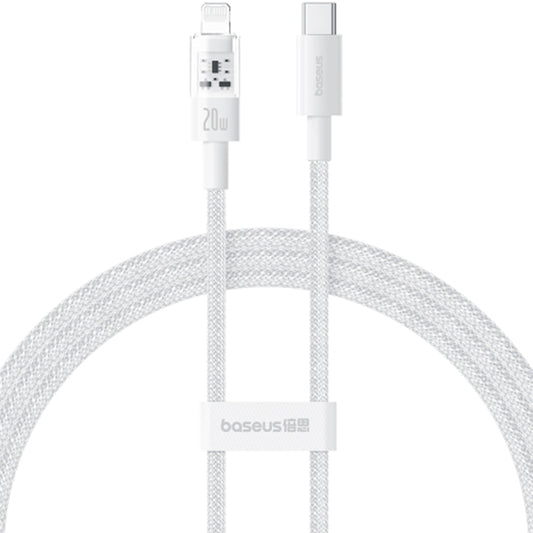 Cavo Dati e Ricarica USB-C - Lightning Baseus Gem, 20W, 1m, Bianco P10373001211-00