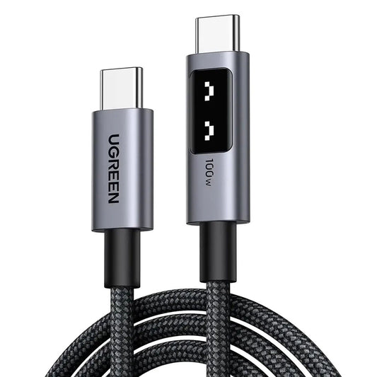 USB-C Data and Charging Cable - USB-C UGREEN L509, 100W, 2m, Gray