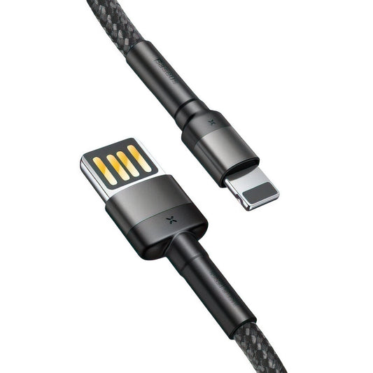 Cavo Dati e Ricarica USB-A - Lightning Baseus Cafule Special Edition, 18W, 1m, Grigio CALKLF-GG1